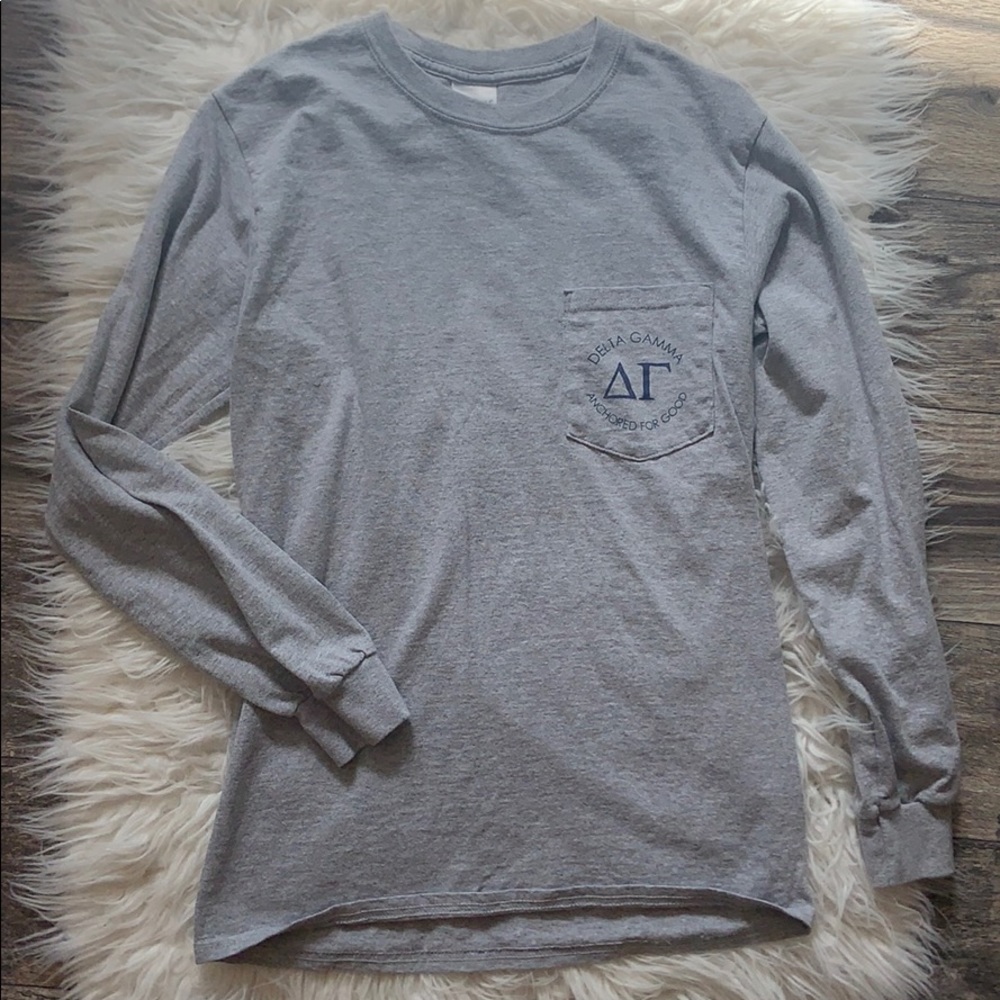 Delta Gamma grey long sleeve
